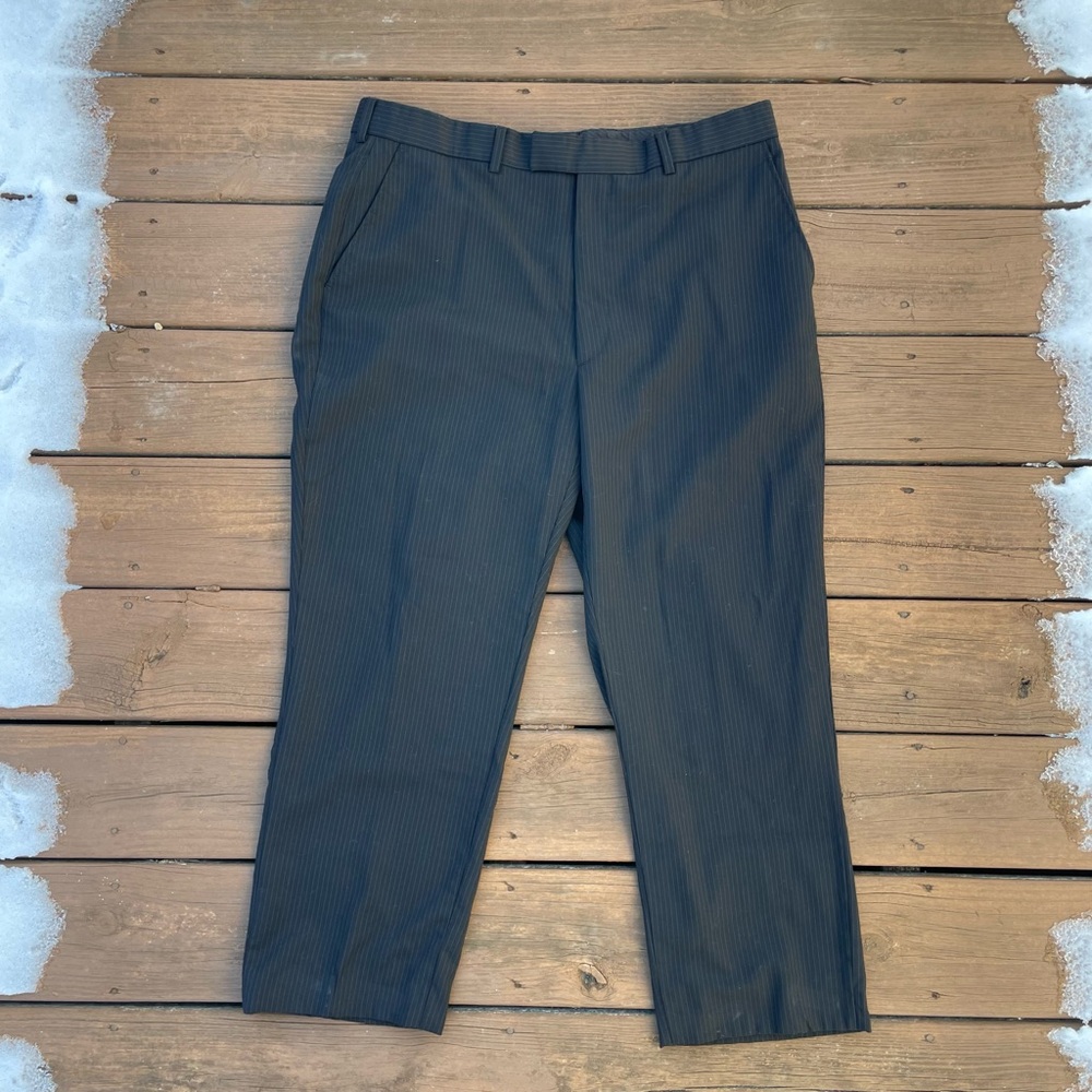 Vintage Men’s Striped Dress Pants